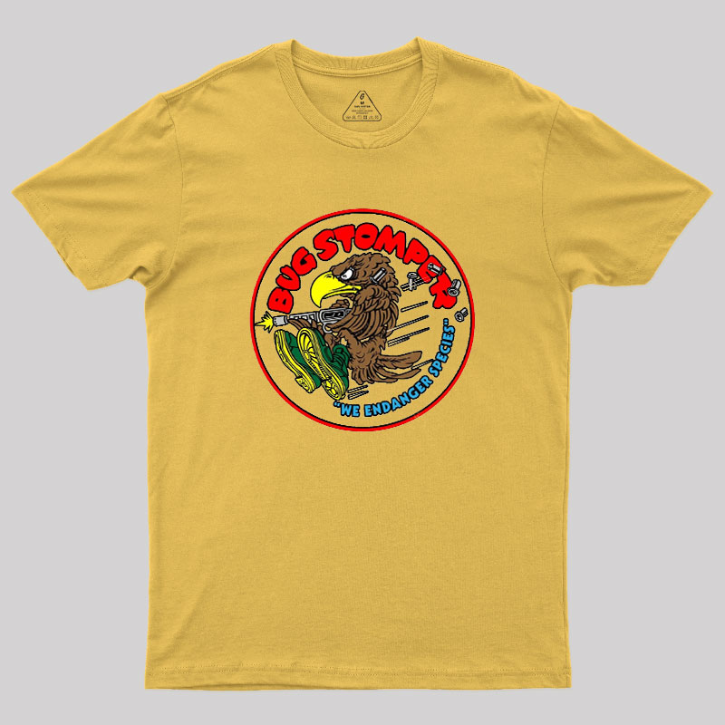 Bug Stomper Alien Geek T-Shirt