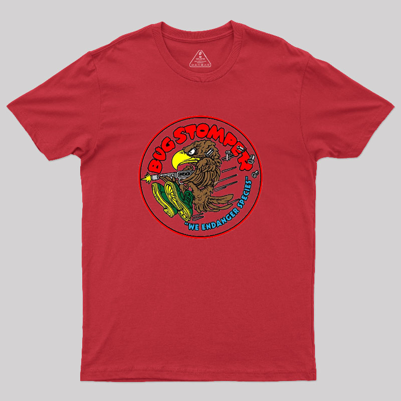 Bug Stomper Alien Geek T-Shirt