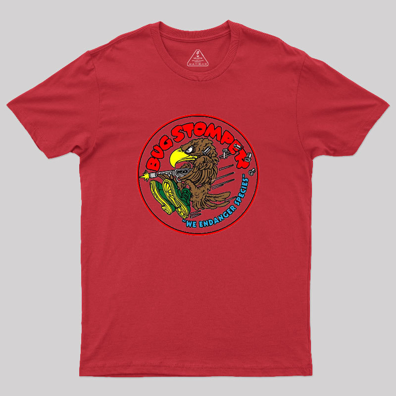 Bug Stomper Alien Geek T-Shirt