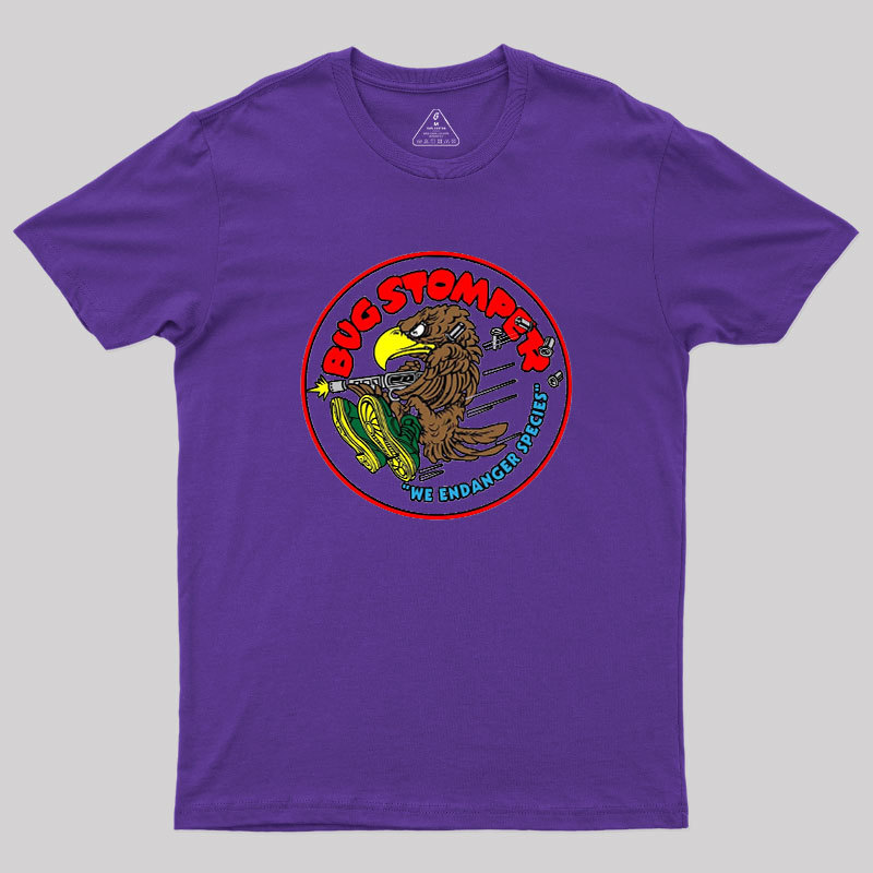 Bug Stomper Alien Geek T-Shirt