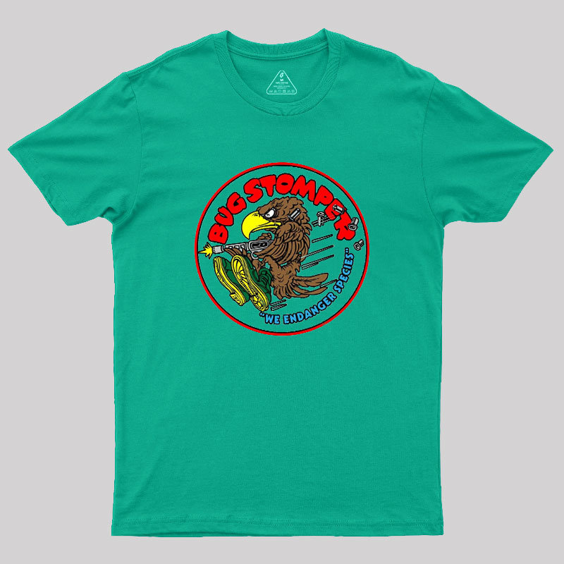 Bug Stomper Alien Geek T-Shirt