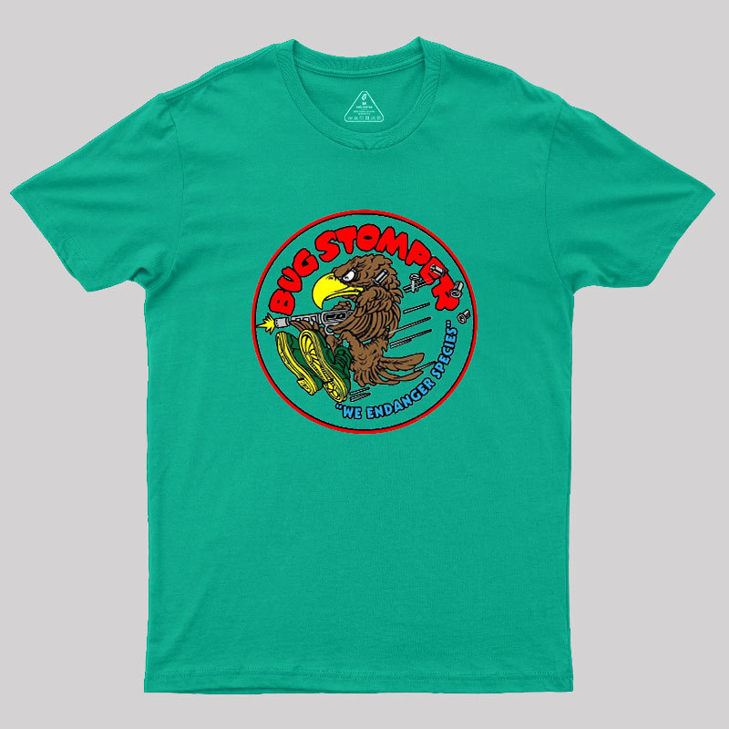 Bug Stomper Alien Geek T-Shirt