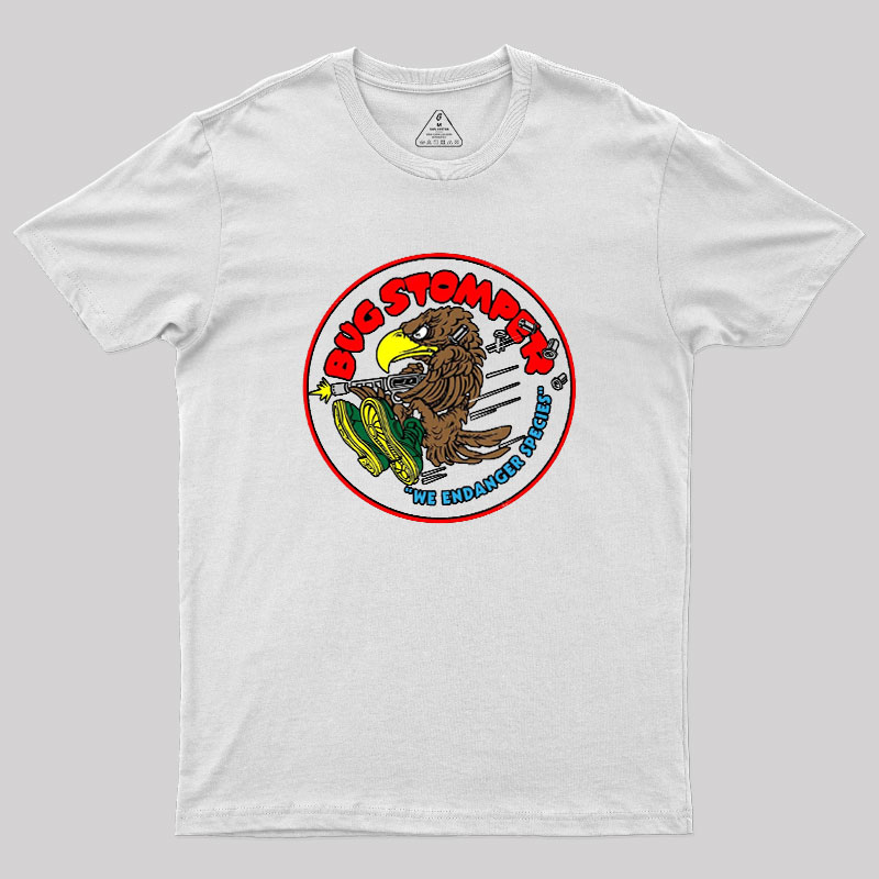Bug Stomper Alien Geek T-Shirt