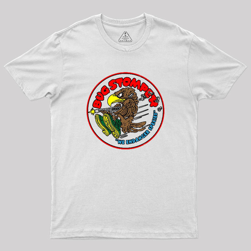 Bug Stomper Alien Geek T-Shirt