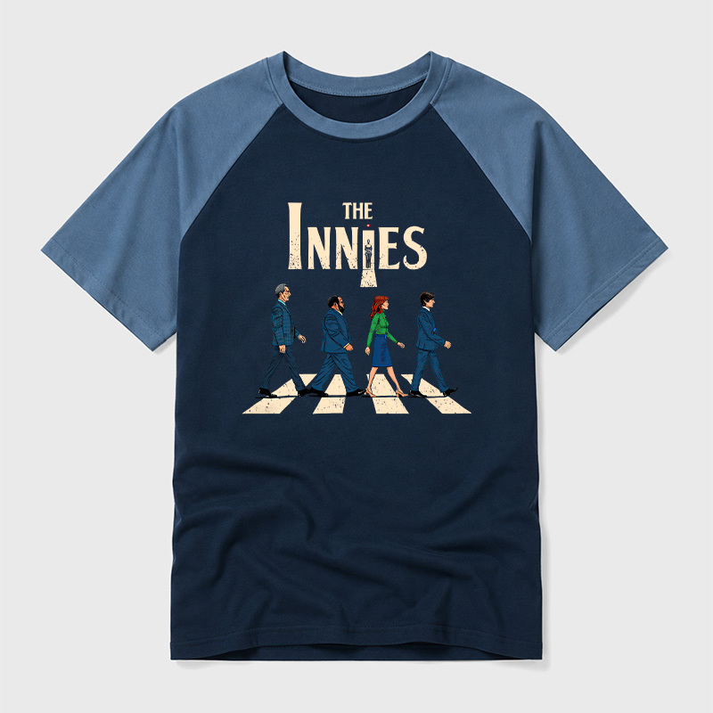 The Innies Geek Retro Raglan T-Shirt