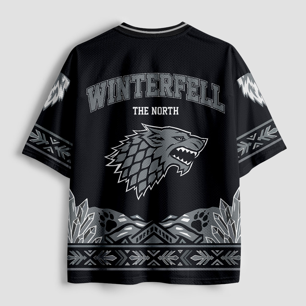 Winterfell High School Archery Team Geek Mesh Jersey