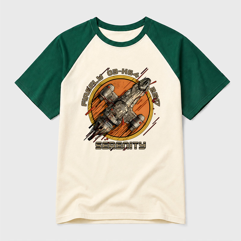 Firefly Junker Geek Retro Raglan T-Shirt