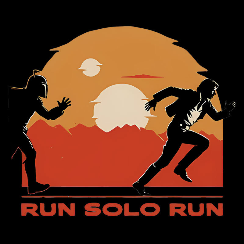 Run Solo Run Geek T-Shirt