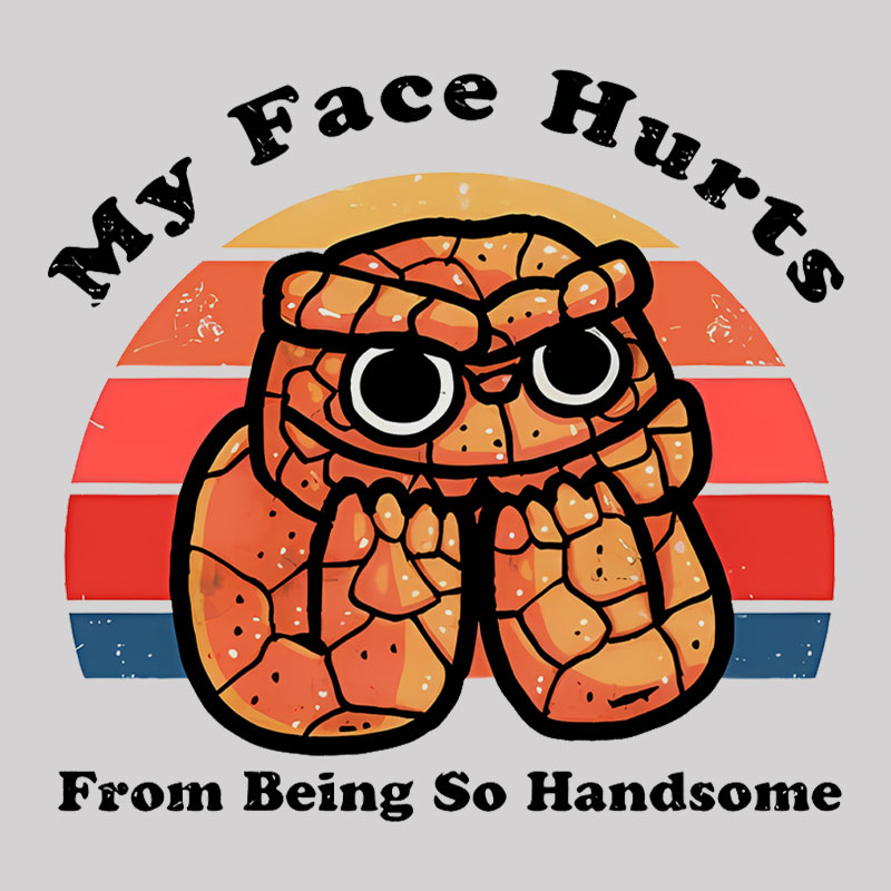 My Face Hurts Geek T-Shirt