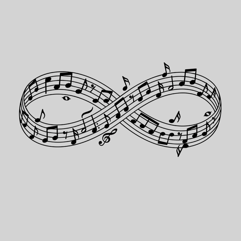 Infinite Loop Melody Geek T-Shirt