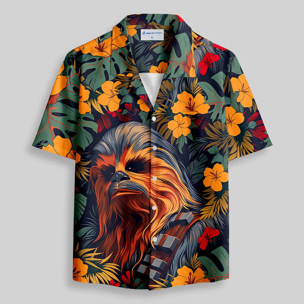 Chewie Flowers and Trees From Button Up Pocket Shirt