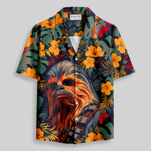Chewie Flowers and Trees From Button Up Pocket Shirt