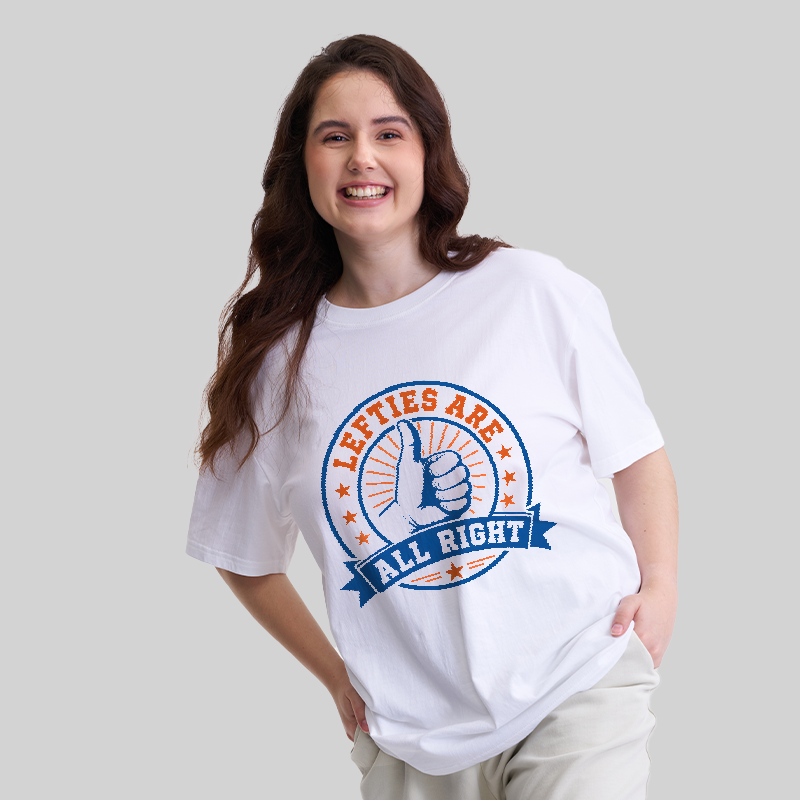 LEFTIES ARE ALL RIGHT Geek T-Shirt