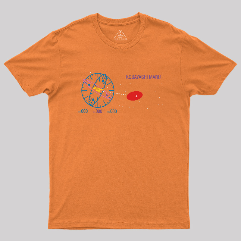 Kobayashi Maru Starship Tactical Screen Geek T-Shirt