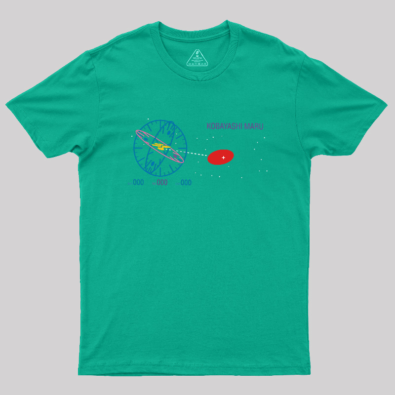 Kobayashi Maru Starship Tactical Screen Geek T-Shirt