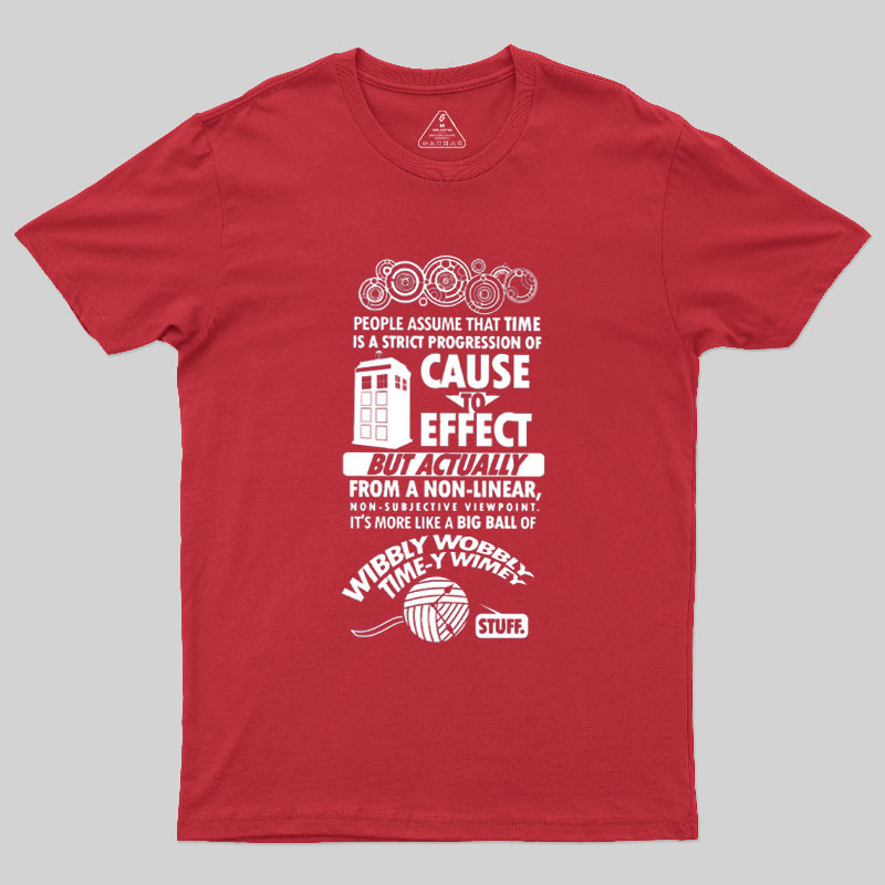 Timey Wimey Geek T-Shirt