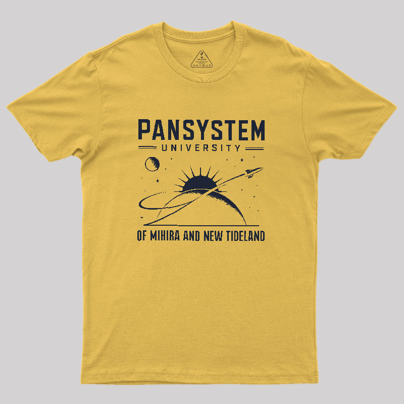 Pansystem University Geek T-Shirt