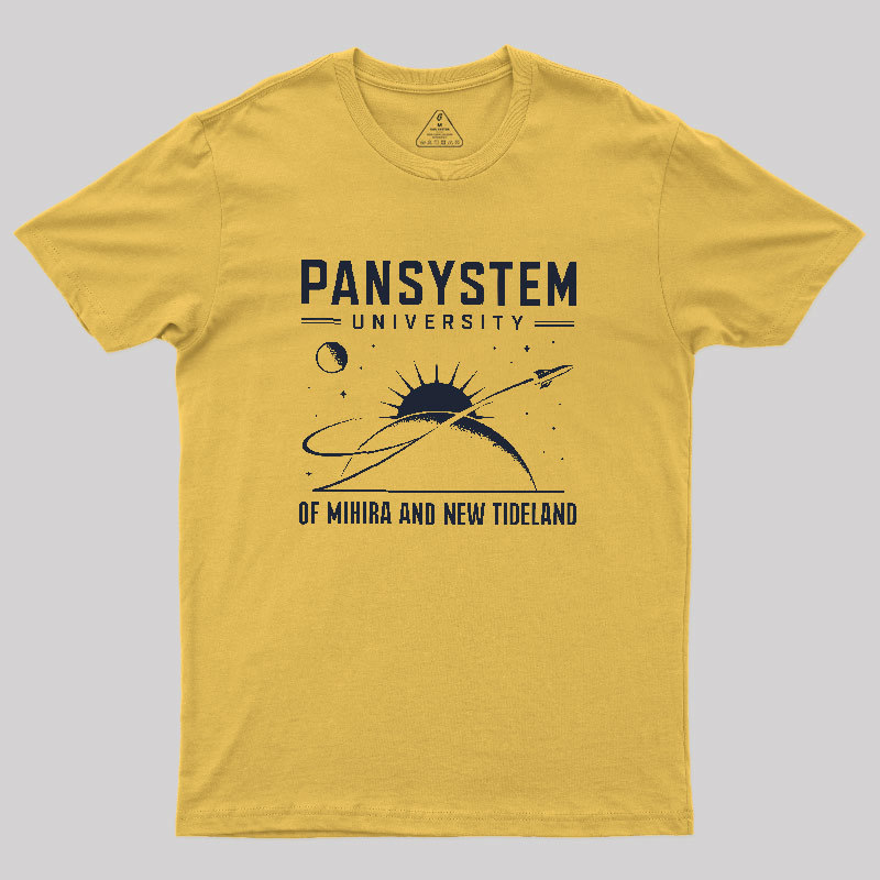 Pansystem University Geek T-Shirt
