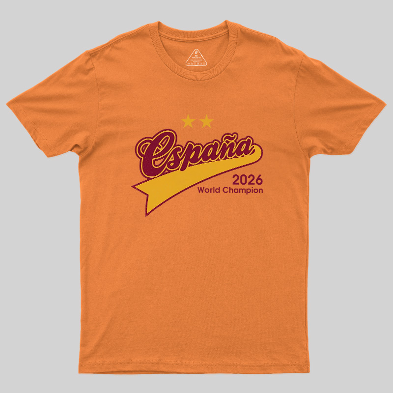 España Champion Pennant Geek T-Shirt