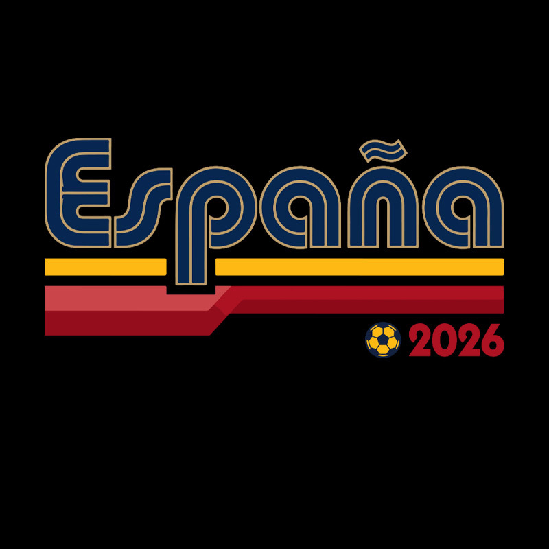 España Retro Stripes 2026 Geek T-Shirt