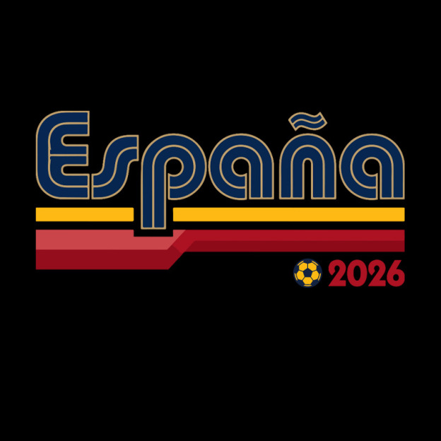 España Retro Stripes 2026 Geek T-Shirt