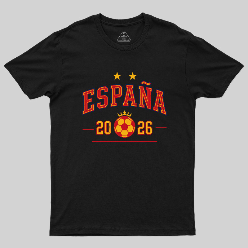 España Shield Glory 2026 Geek T-Shirt