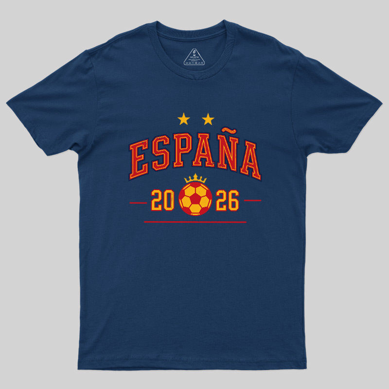 España Shield Glory 2026 Geek T-Shirt