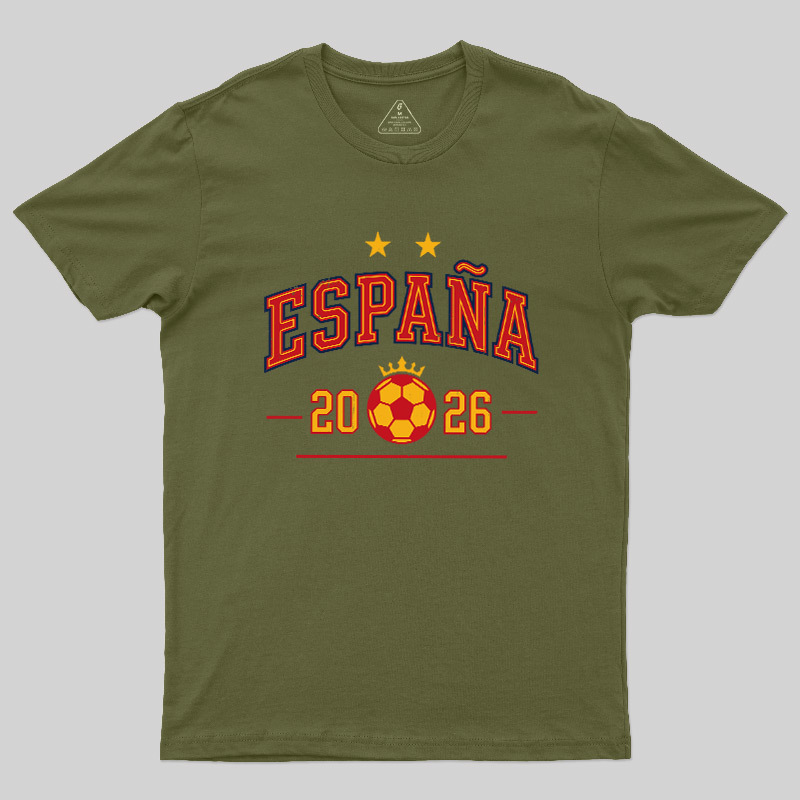 España Shield Glory 2026 Geek T-Shirt