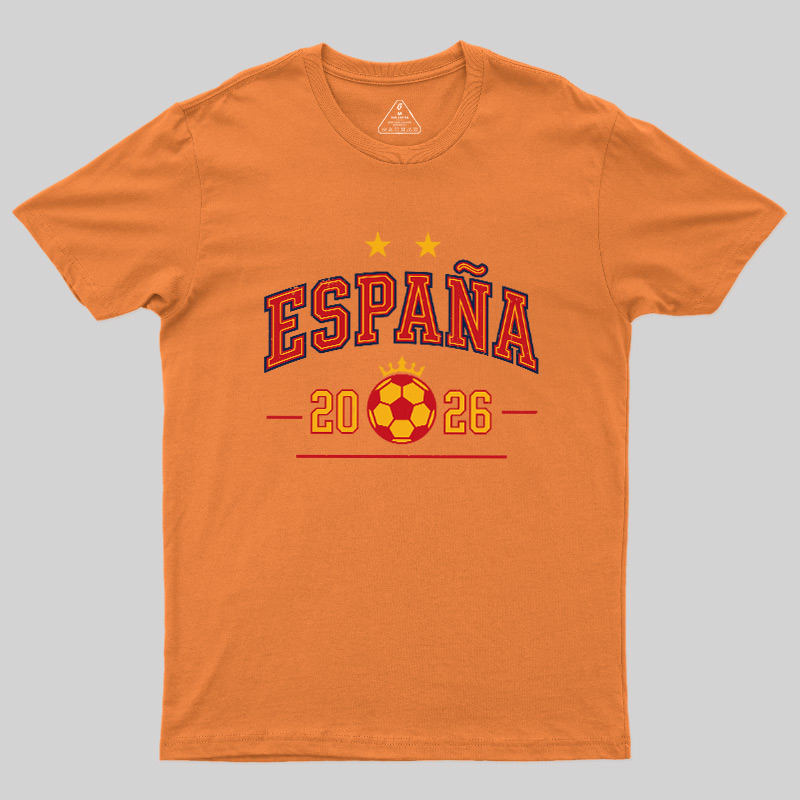 España Shield Glory 2026 Geek T-Shirt