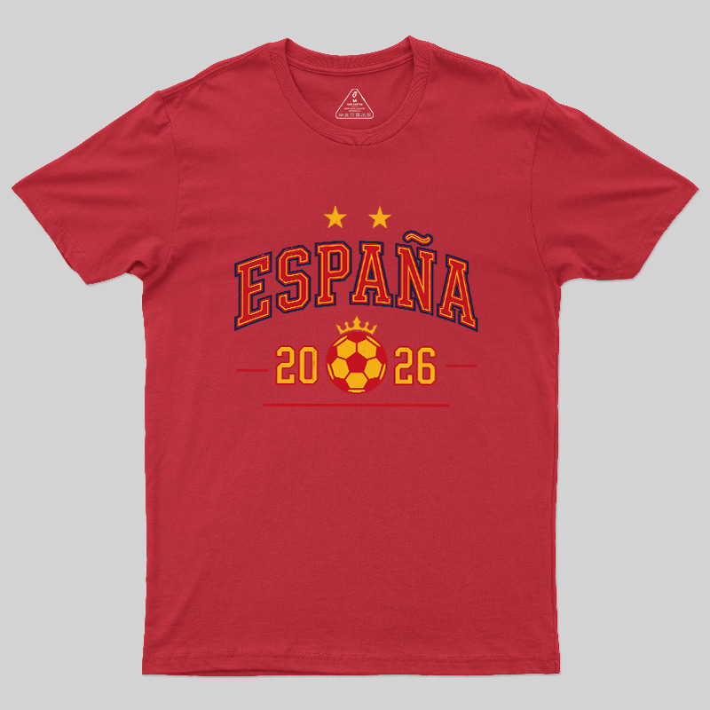 España Shield Glory 2026 Geek T-Shirt