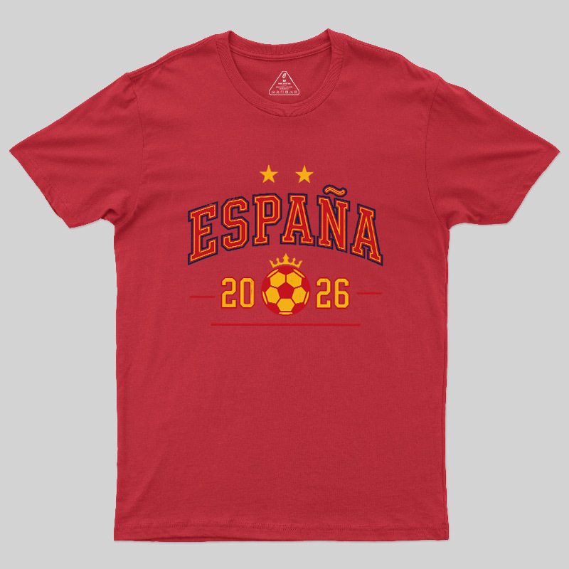 España Shield Glory 2026 Geek T-Shirt