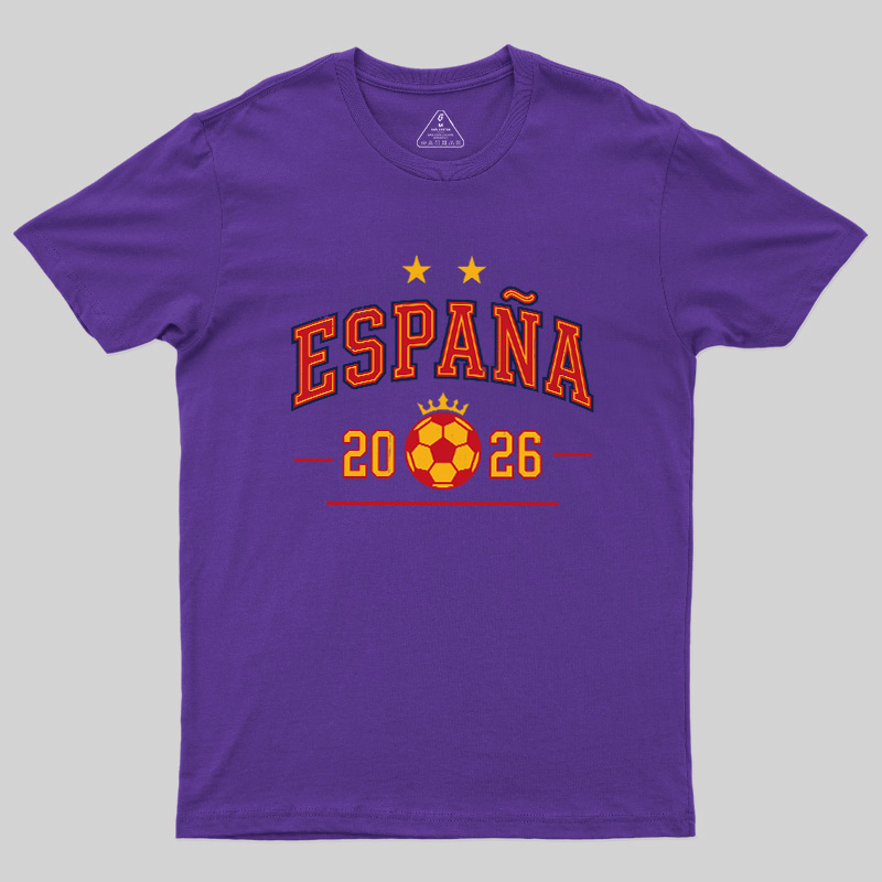 España Shield Glory 2026 Geek T-Shirt