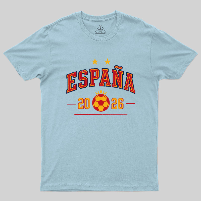 España Shield Glory 2026 Geek T-Shirt