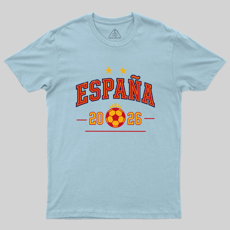 España Shield Glory 2026 Geek T-Shirt