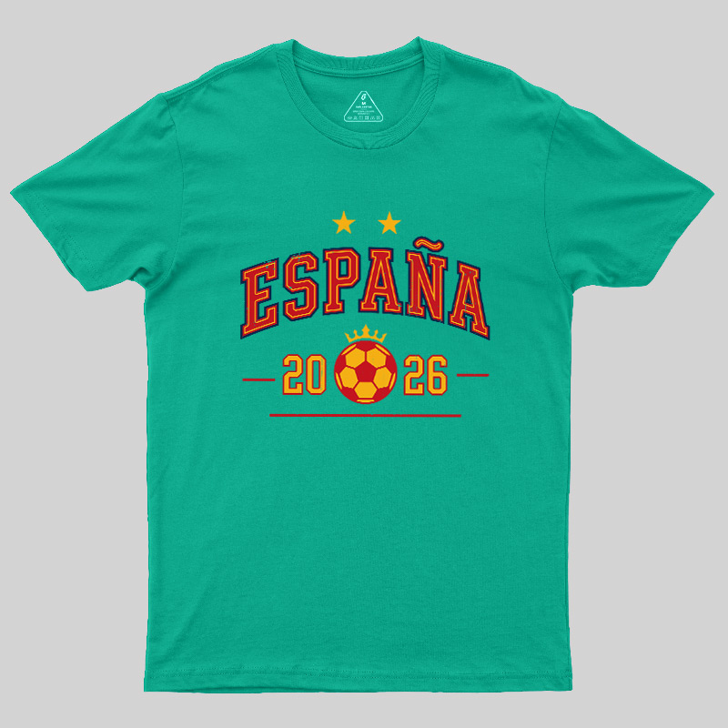 España Shield Glory 2026 Geek T-Shirt