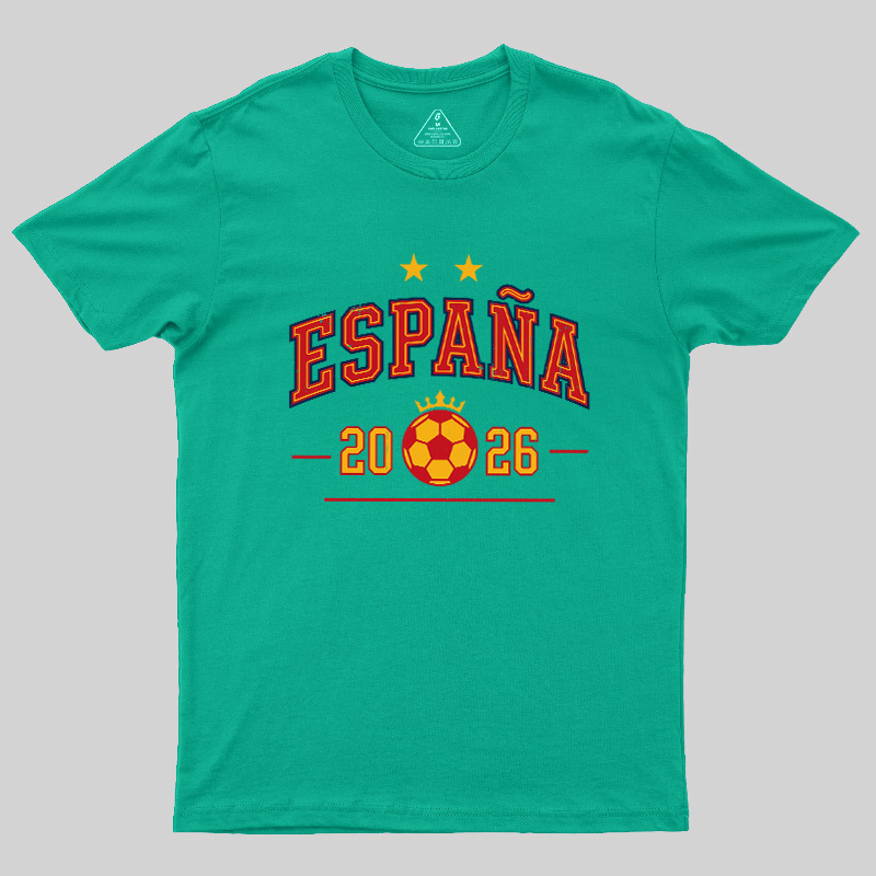 España Shield Glory 2026 Geek T-Shirt