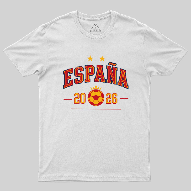 España Shield Glory 2026 Geek T-Shirt
