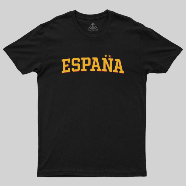 España Twin Stars Classic Geek T-Shirt