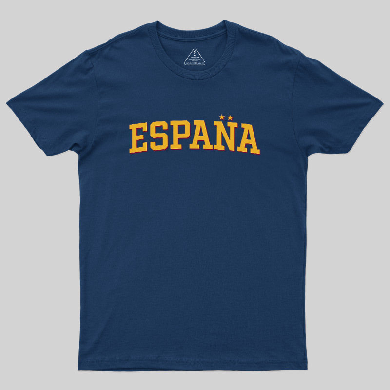 España Twin Stars Classic Geek T-Shirt