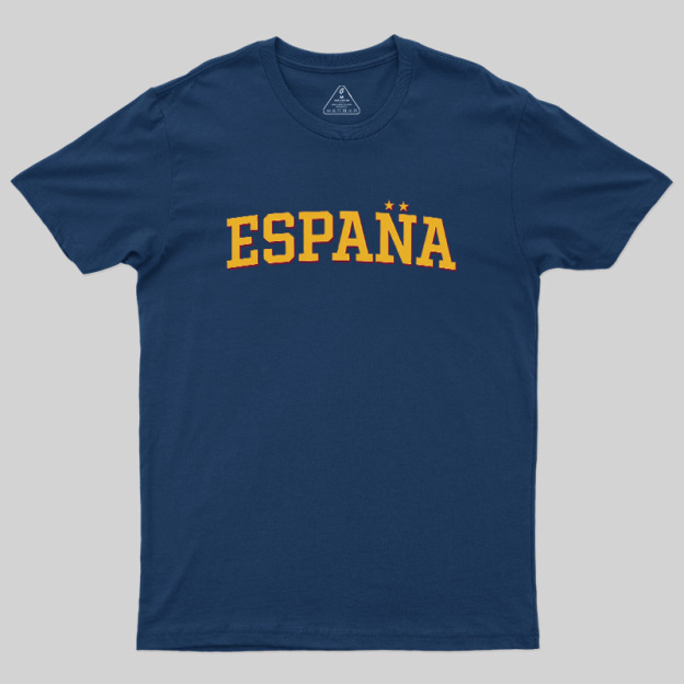 España Twin Stars Classic Geek T-Shirt