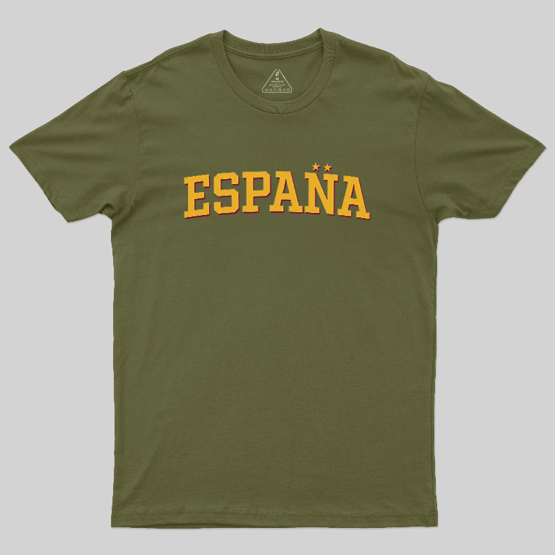 España Twin Stars Classic Geek T-Shirt