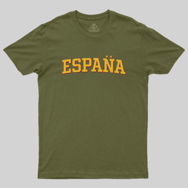 España Twin Stars Classic Geek T-Shirt