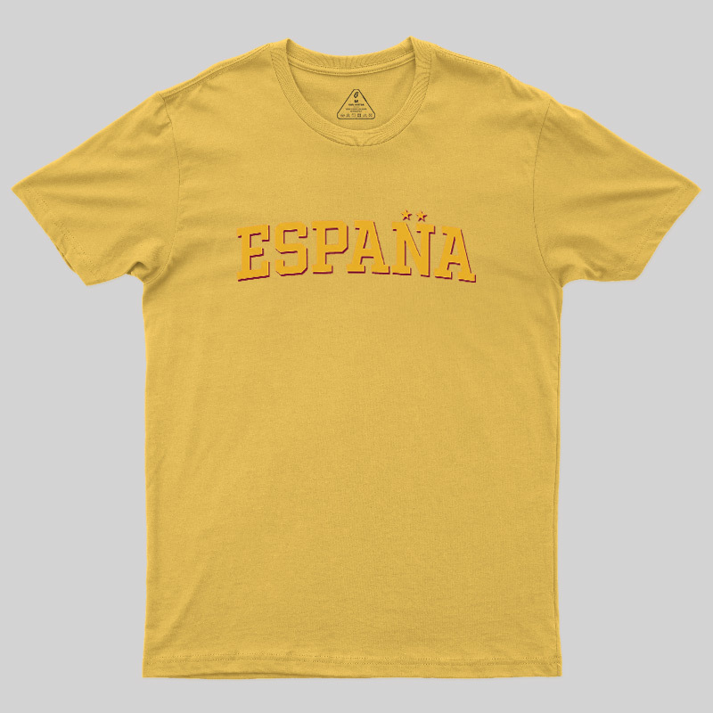 España Twin Stars Classic Geek T-Shirt