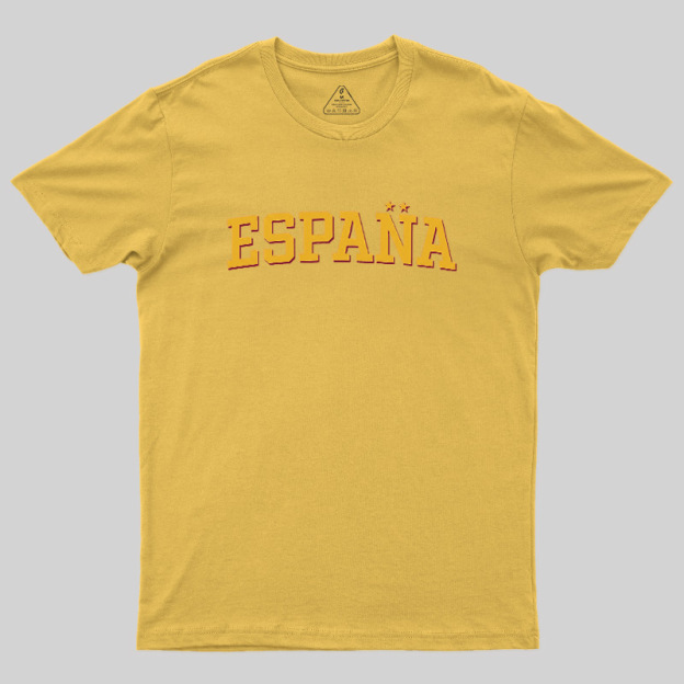 España Twin Stars Classic Geek T-Shirt