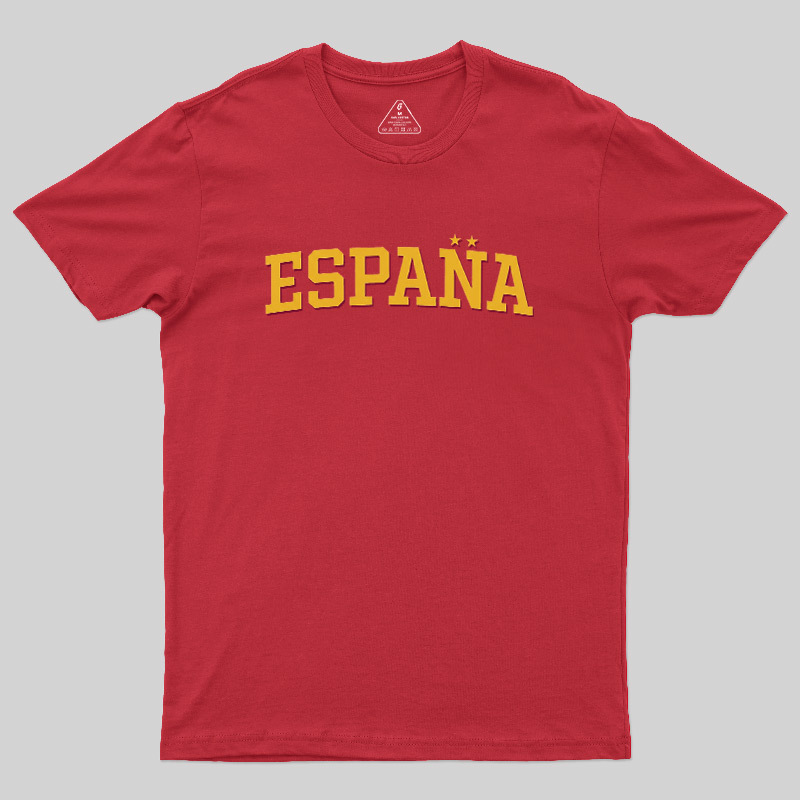 España Twin Stars Classic Geek T-Shirt