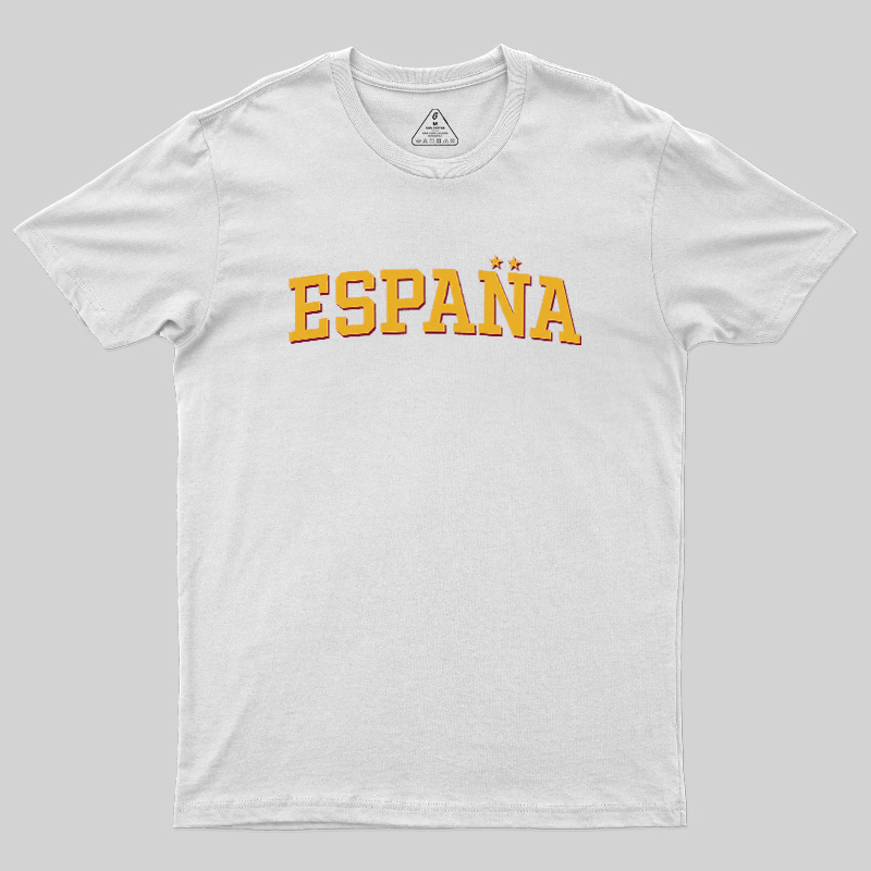 España Twin Stars Classic Geek T-Shirt