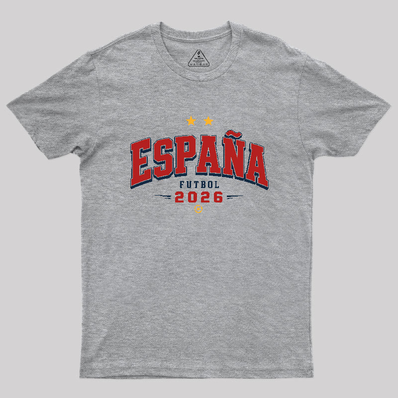 España 2026 Classic Futbol Geek T-Shirt