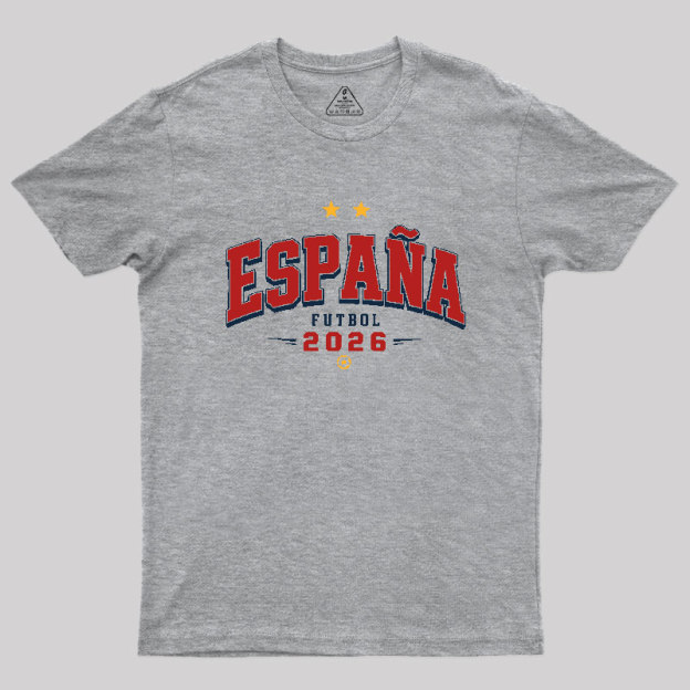 España 2026 Classic Futbol Geek T-Shirt
