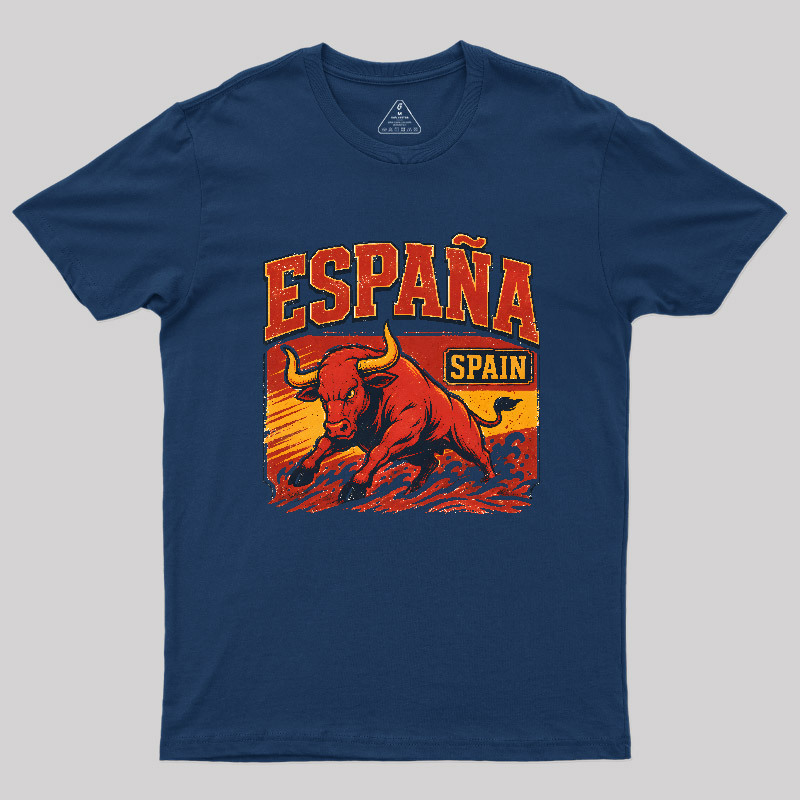 España Bull Rush Geek T-Shirt