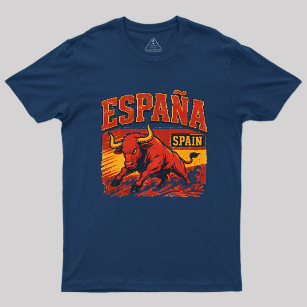 España Bull Rush Geek T-Shirt